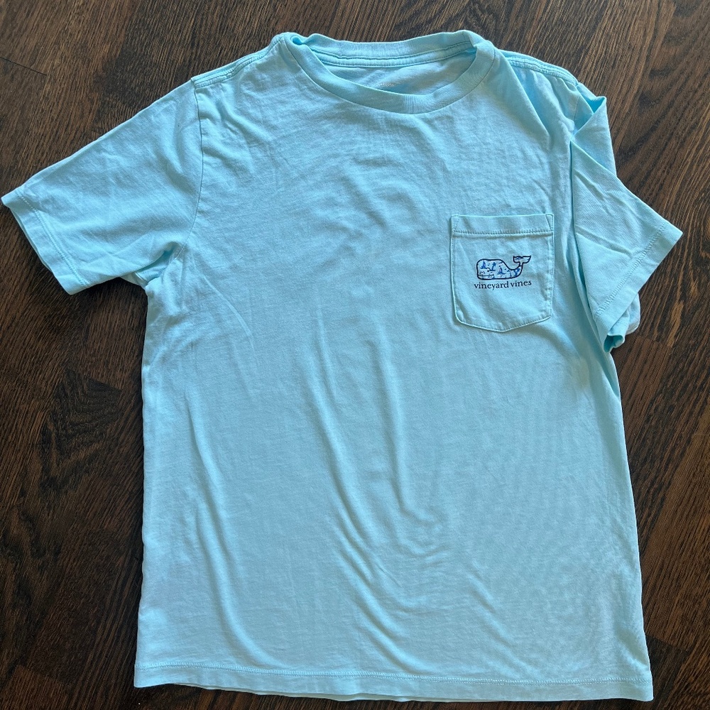 Vineyard Vines 100% Cotton Tee - Boys - Large - Blue